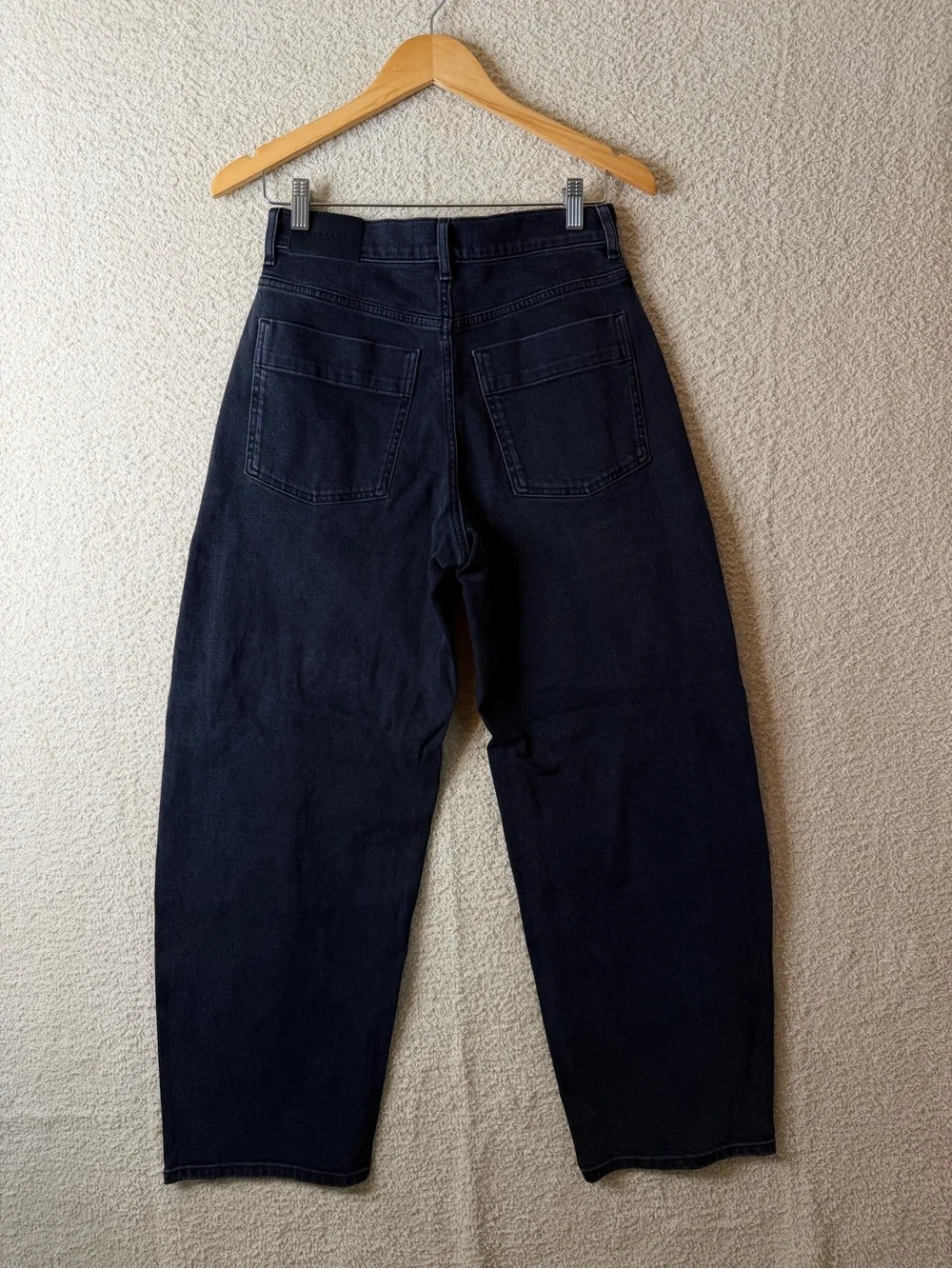 Everlane The Way-High Twist Curve Jean Washed Black Size 27NWOT